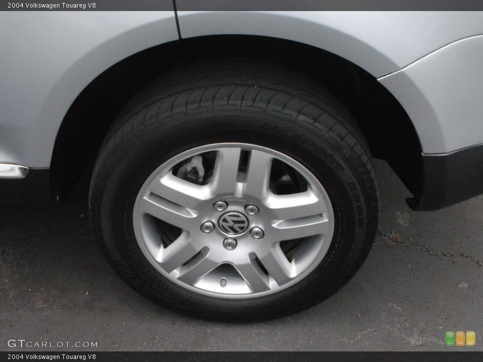 2004 Volkswagen Touareg V8 Wheel and Tire Photo #80140617