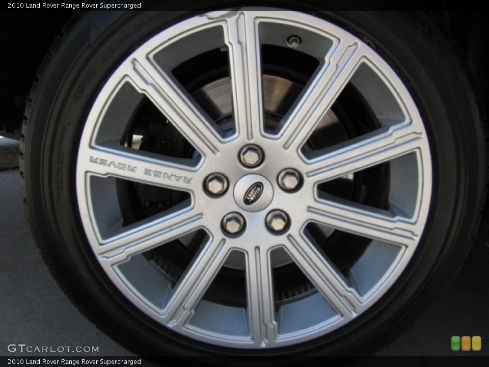 2010 Land Rover Range Rover Supercharged Wheel and Tire Photo #80140995