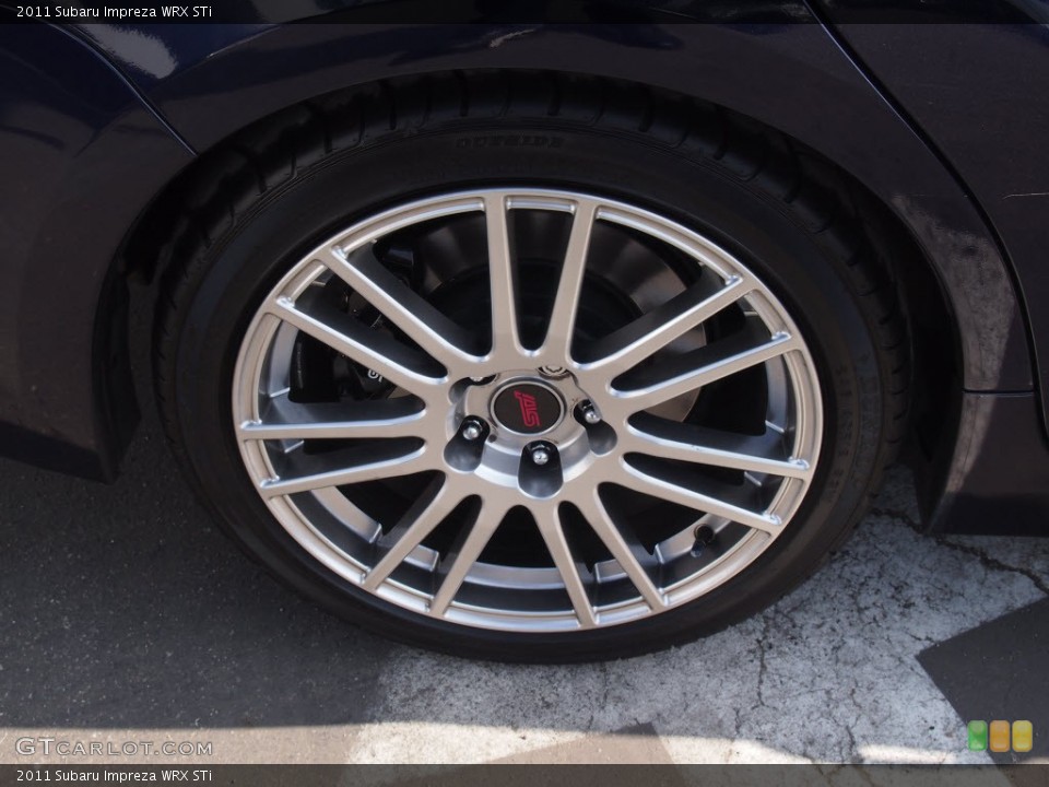 2011 Subaru Impreza WRX STi Wheel and Tire Photo #80141351