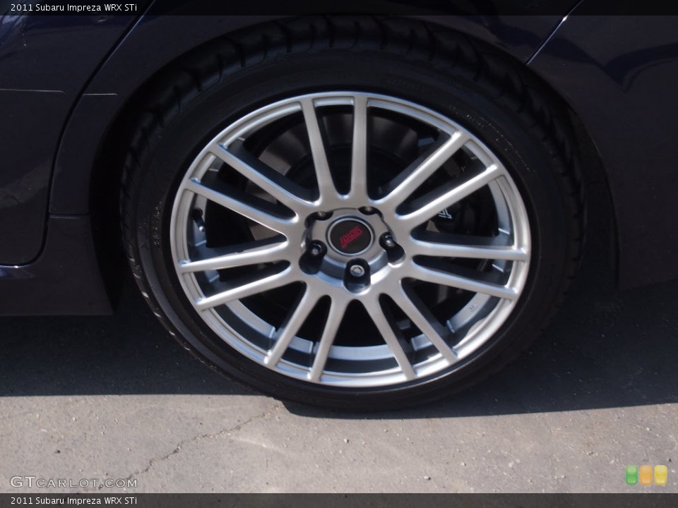 2011 Subaru Impreza WRX STi Wheel and Tire Photo #80141424
