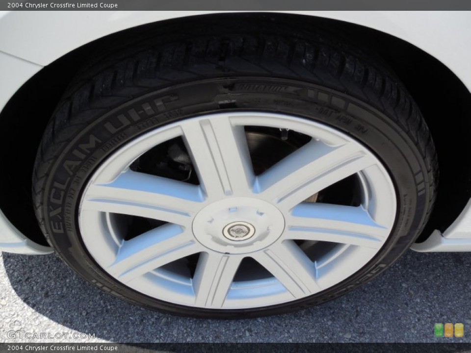2004 Chrysler Crossfire Limited Coupe Wheel and Tire Photo #80144380