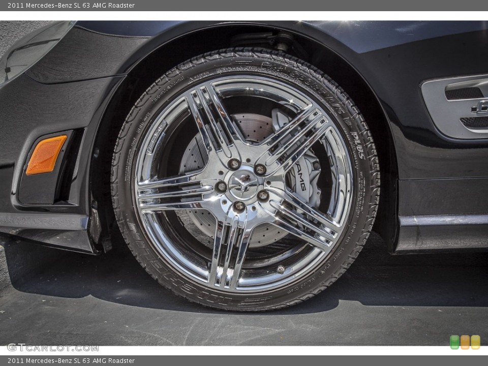 2011 Mercedes-Benz SL 63 AMG Roadster Wheel and Tire Photo #80148972