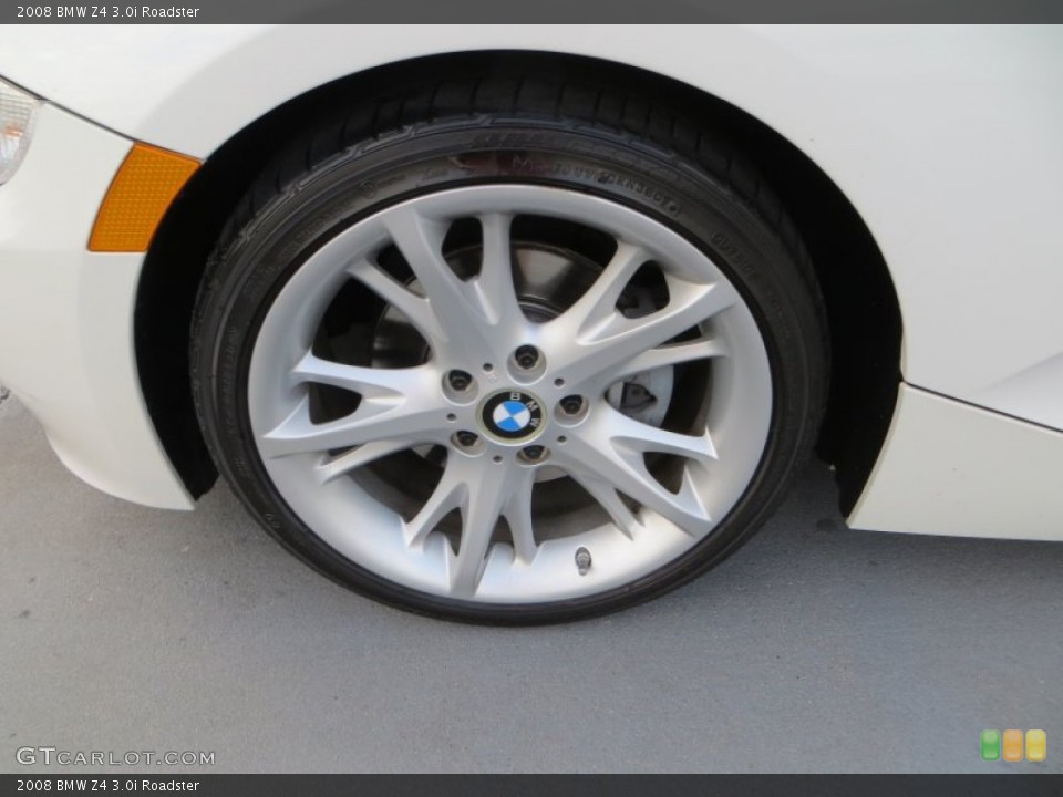 2008 BMW Z4 3.0i Roadster Wheel and Tire Photo #80151605