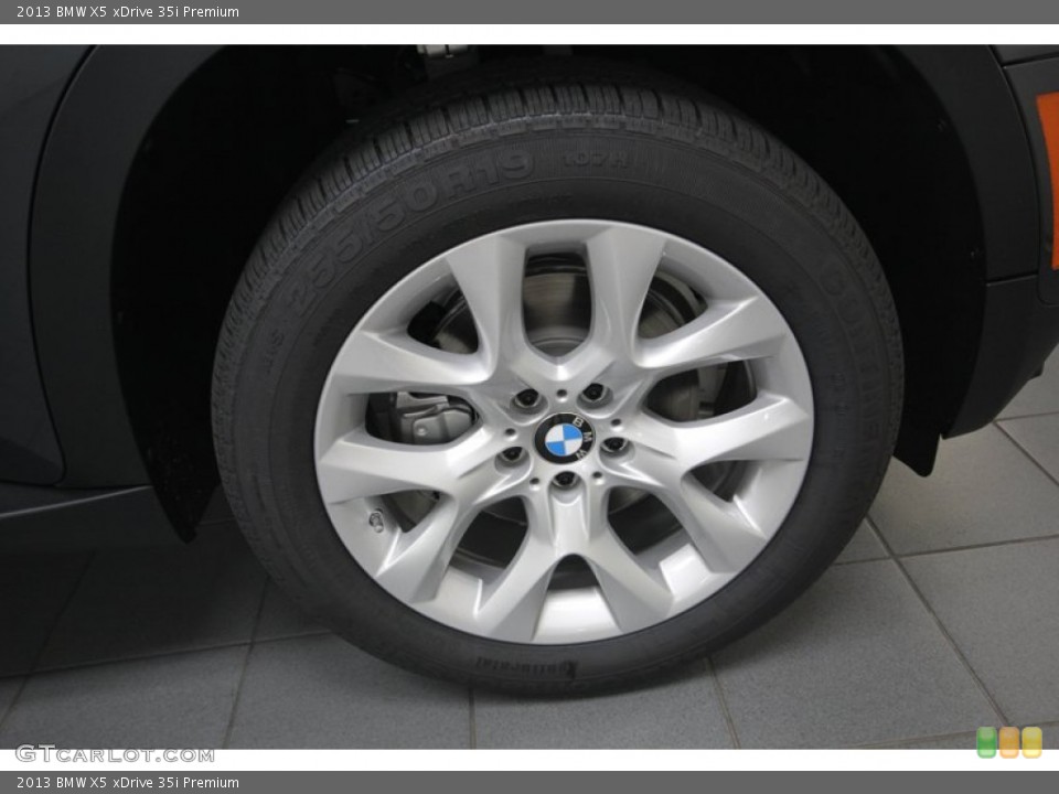 2013 BMW X5 xDrive 35i Premium Wheel and Tire Photo #80151639