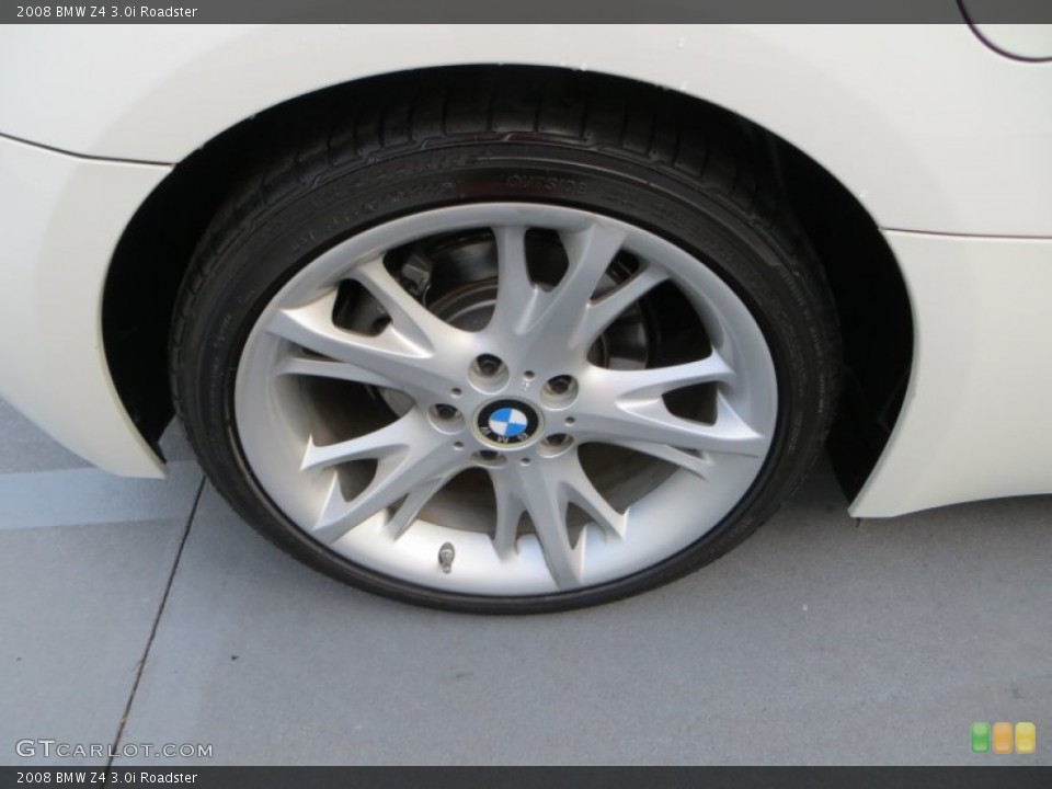 2008 BMW Z4 3.0i Roadster Wheel and Tire Photo #80151640