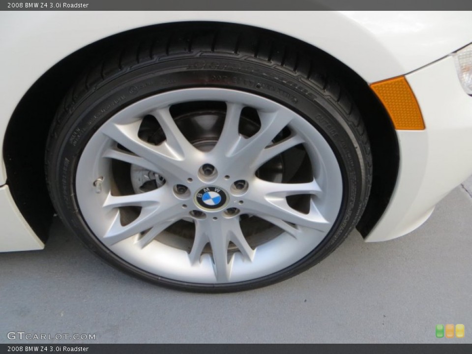 2008 BMW Z4 3.0i Roadster Wheel and Tire Photo #80151653