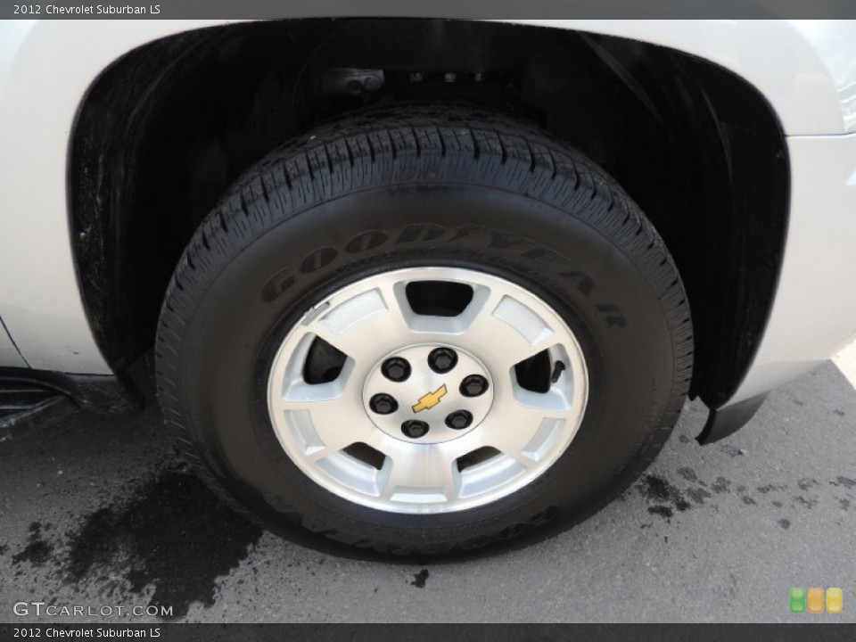 2012 Chevrolet Suburban LS Wheel and Tire Photo #80152126