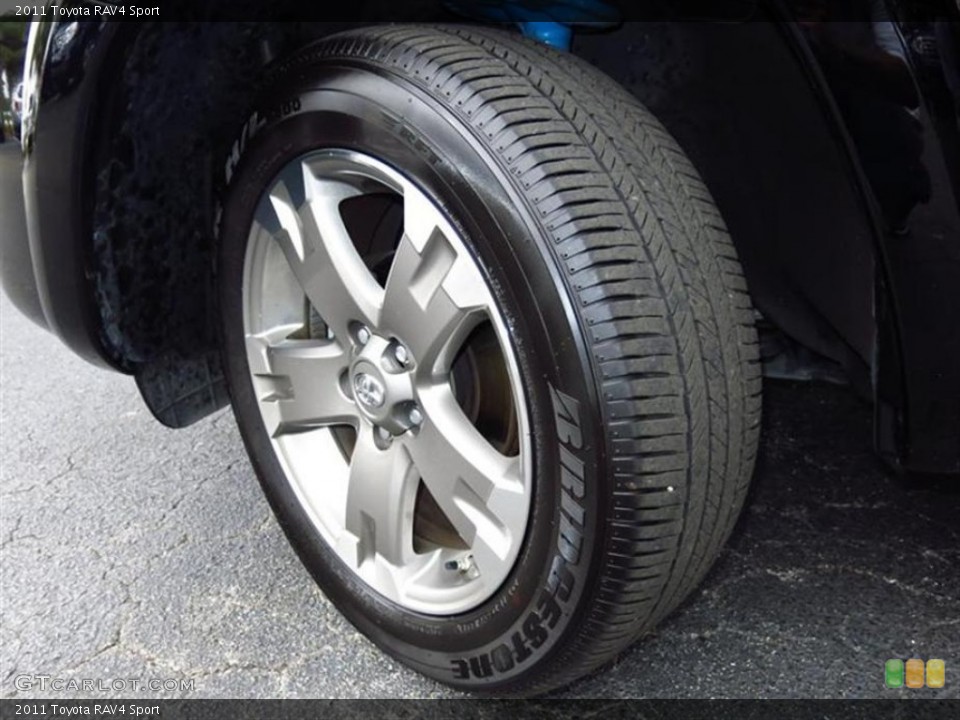 2011 Toyota RAV4 Sport Wheel and Tire Photo #80154723
