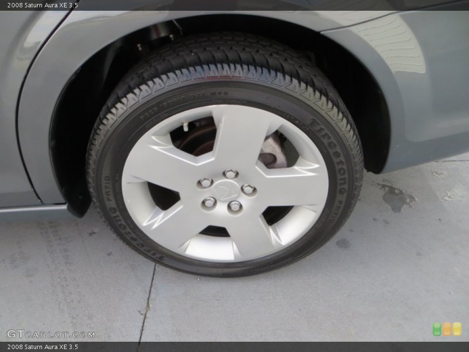 2008 Saturn Aura XE 3.5 Wheel and Tire Photo #80155511