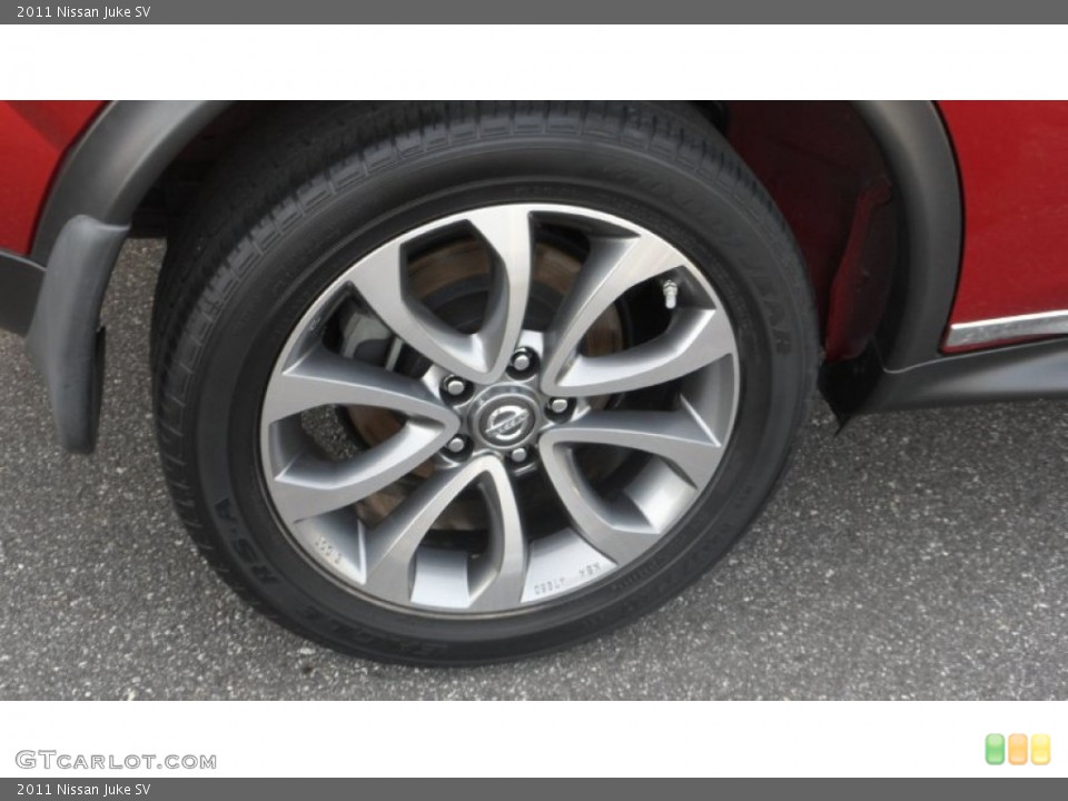 2011 Nissan Juke SV Wheel and Tire Photo #80161241