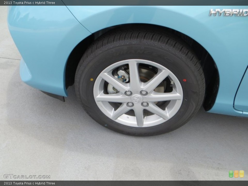 2013 Toyota Prius c Hybrid Three Wheel and Tire Photo #80161407