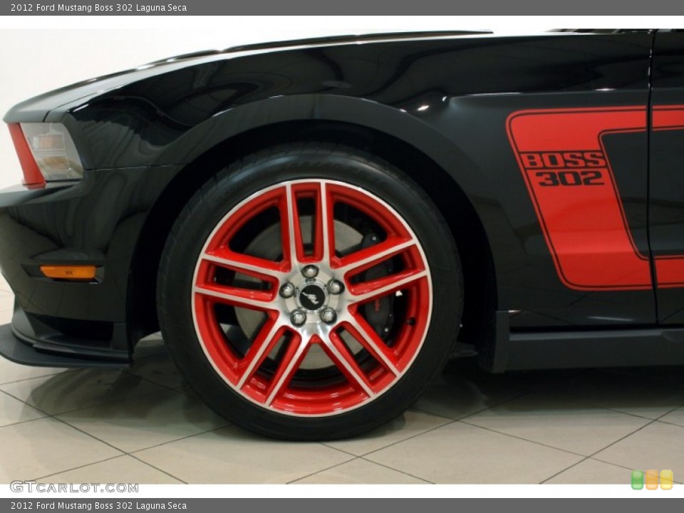 2012 Ford Mustang Boss 302 Laguna Seca Wheel and Tire Photo #80169663