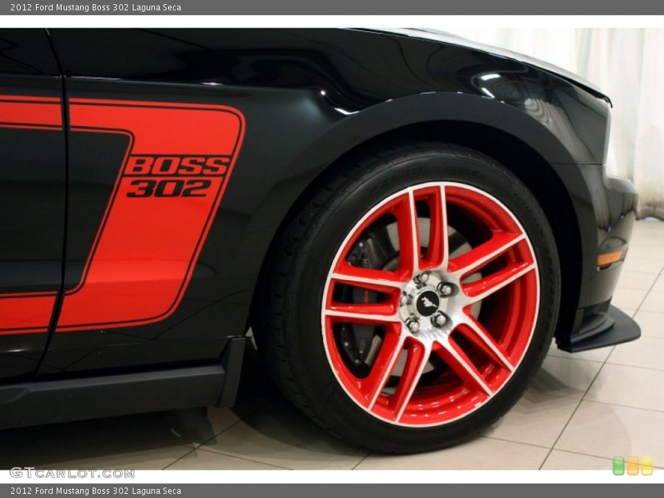 2012 Ford Mustang Boss 302 Laguna Seca Wheel and Tire Photo #80169687