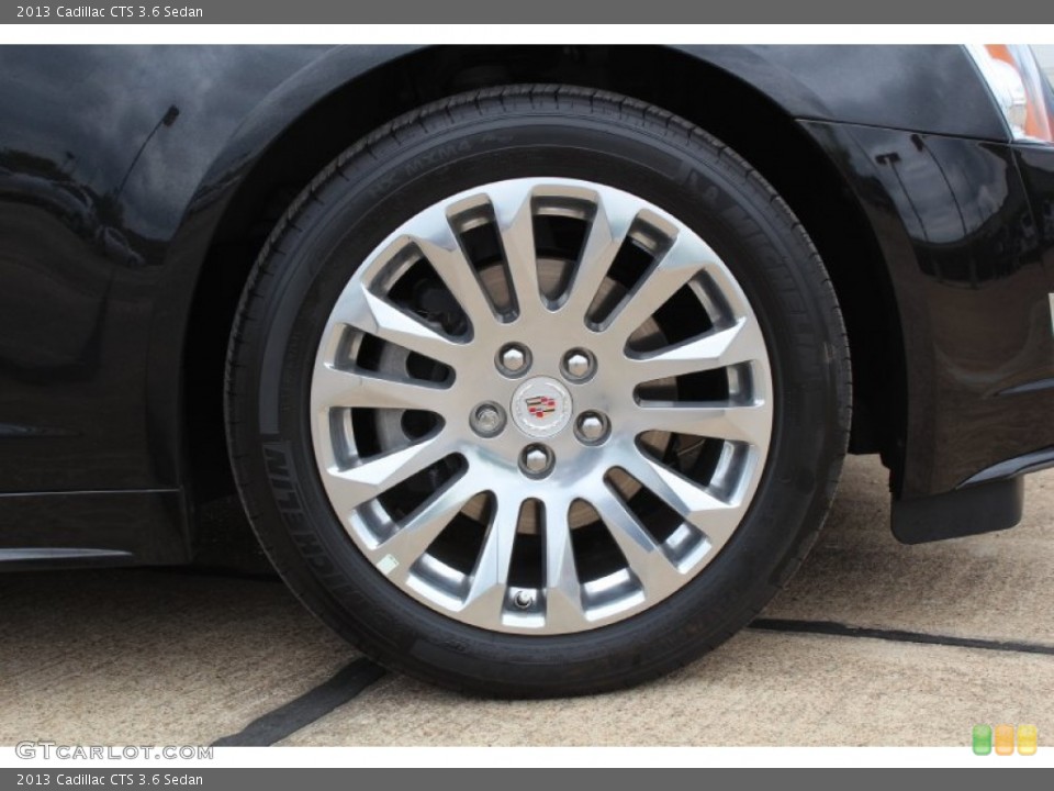 2013 Cadillac CTS 3.6 Sedan Wheel and Tire Photo #80169813