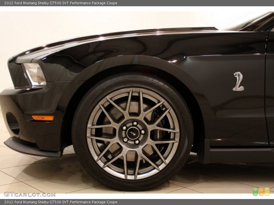 2012 Ford Mustang Shelby GT500 SVT Performance Package Coupe Wheel and Tire Photo #80170526