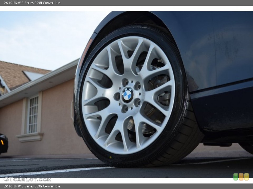 2010 BMW 3 Series 328i Convertible Wheel and Tire Photo #80178492