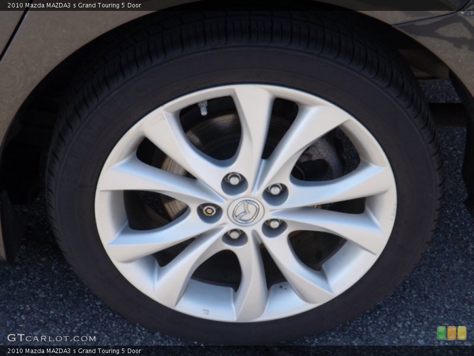 2010 Mazda MAZDA3 s Grand Touring 5 Door Wheel and Tire Photo #80180834