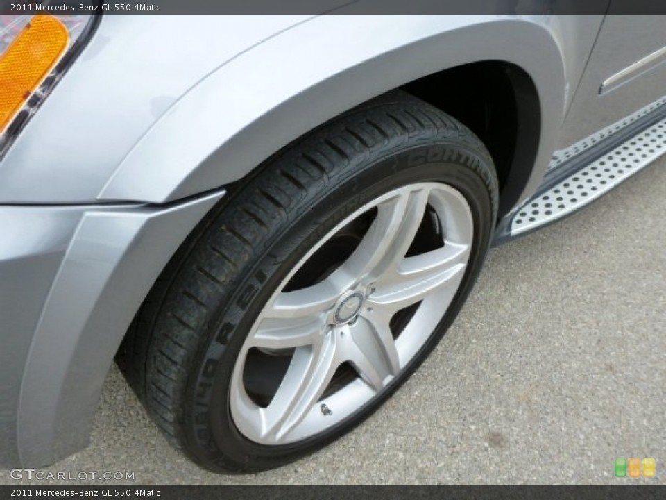 2011 Mercedes-Benz GL 550 4Matic Wheel and Tire Photo #80181233