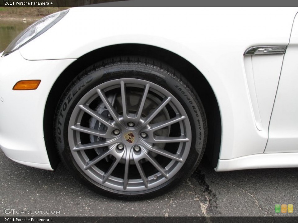 2011 Porsche Panamera 4 Wheel and Tire Photo #80181615