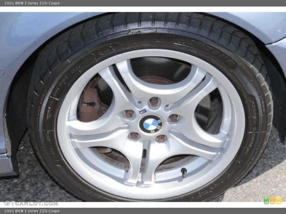 2001 BMW 3 Series 330i Coupe Wheel and Tire Photo #80183379
