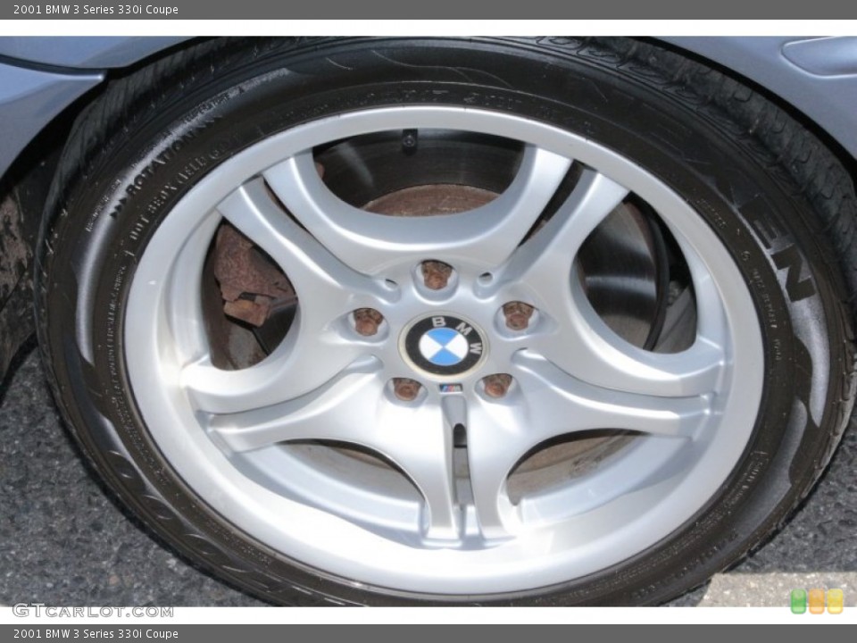 2001 BMW 3 Series 330i Coupe Wheel and Tire Photo #80183398