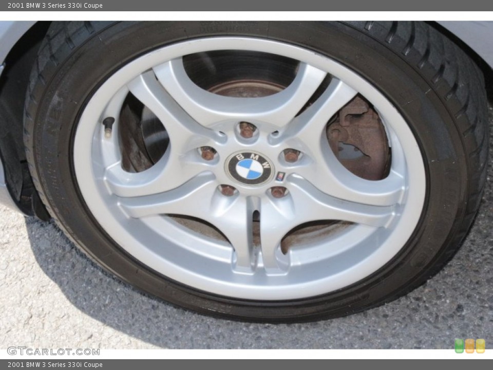 2001 BMW 3 Series 330i Coupe Wheel and Tire Photo #80183440