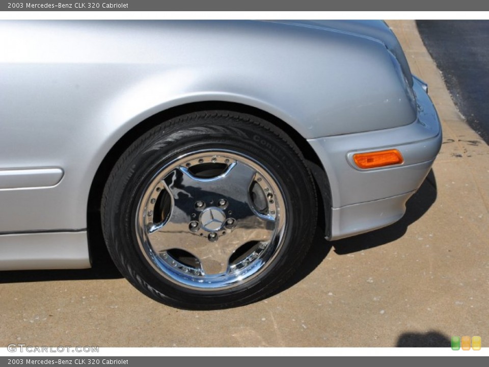 2003 Mercedes-Benz CLK 320 Cabriolet Wheel and Tire Photo #80184254