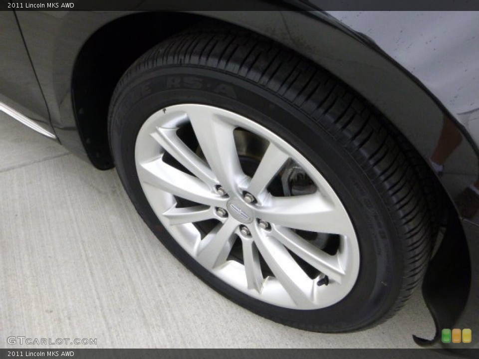 2011 Lincoln MKS AWD Wheel and Tire Photo #80189942
