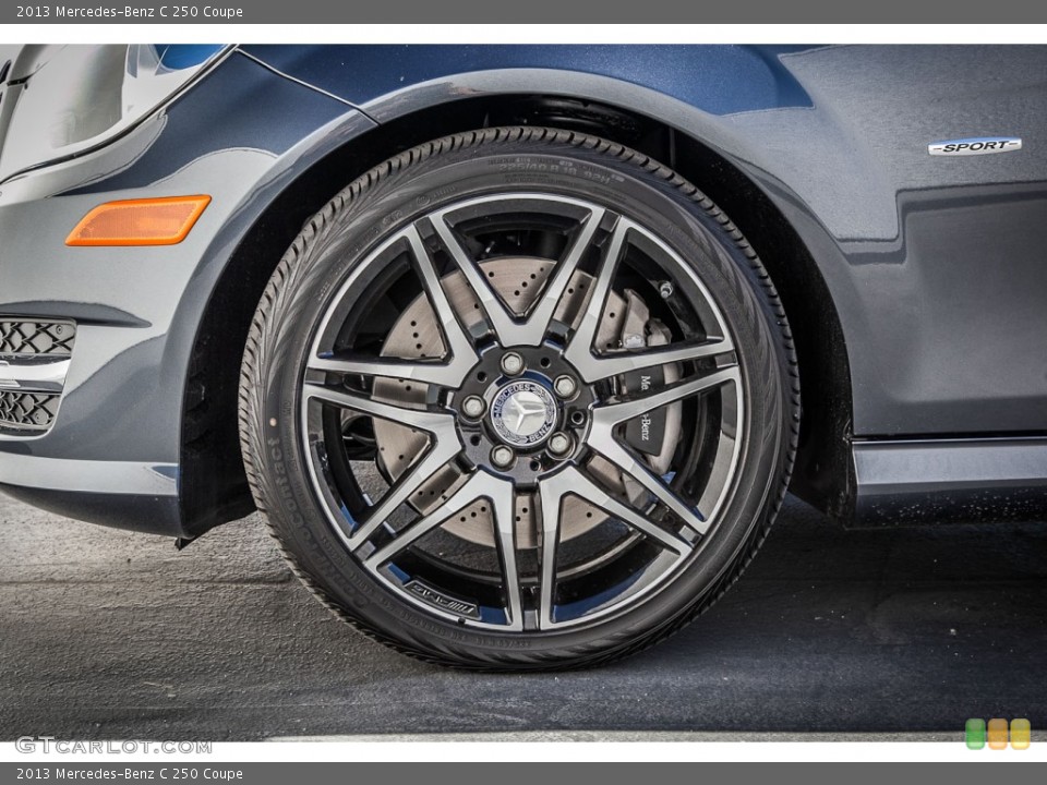 2013 Mercedes-Benz C 250 Coupe Wheel and Tire Photo #80191216