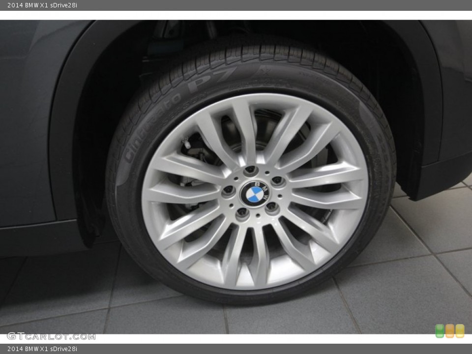 2014 BMW X1 sDrive28i Wheel and Tire Photo #80191537