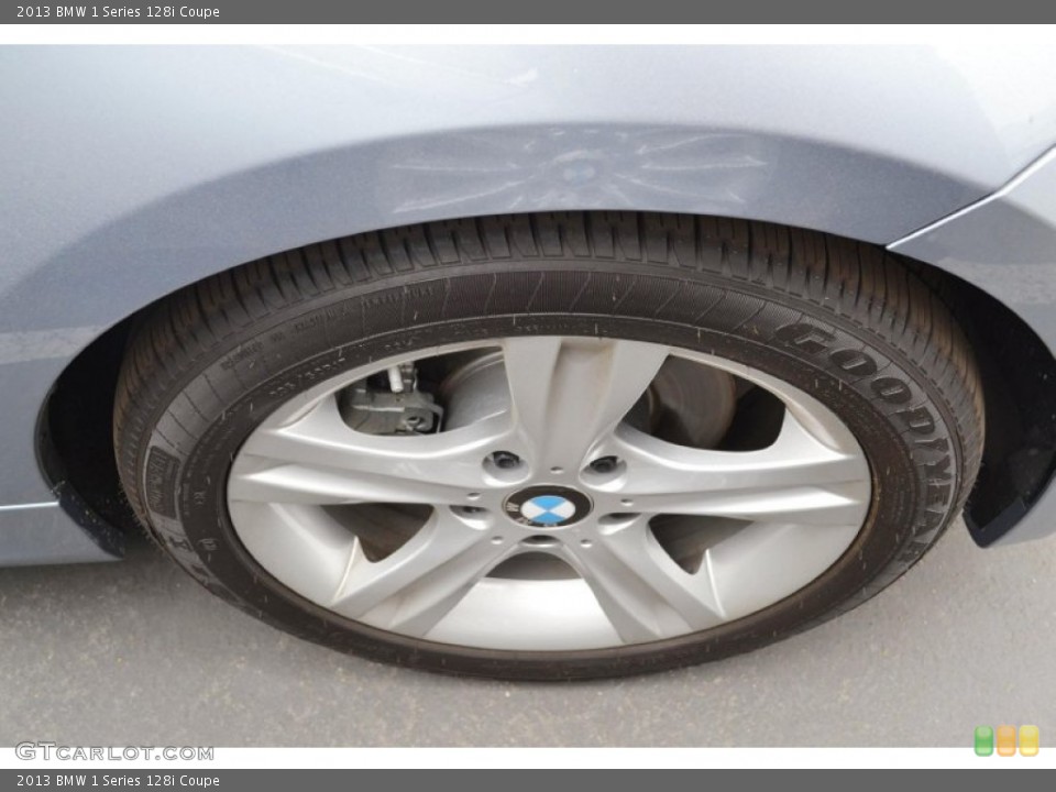2013 BMW 1 Series 128i Coupe Wheel and Tire Photo #80192227