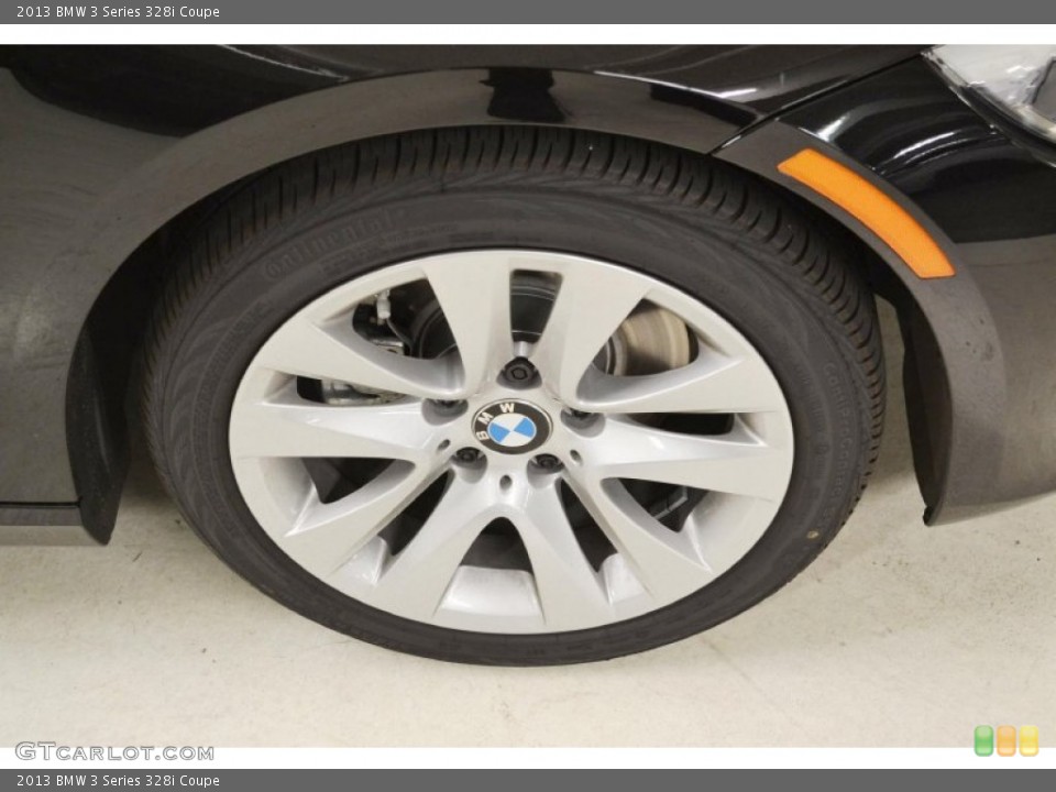 2013 BMW 3 Series 328i Coupe Wheel and Tire Photo #80192429