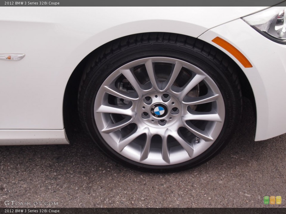 2012 BMW 3 Series 328i Coupe Wheel and Tire Photo #80193113