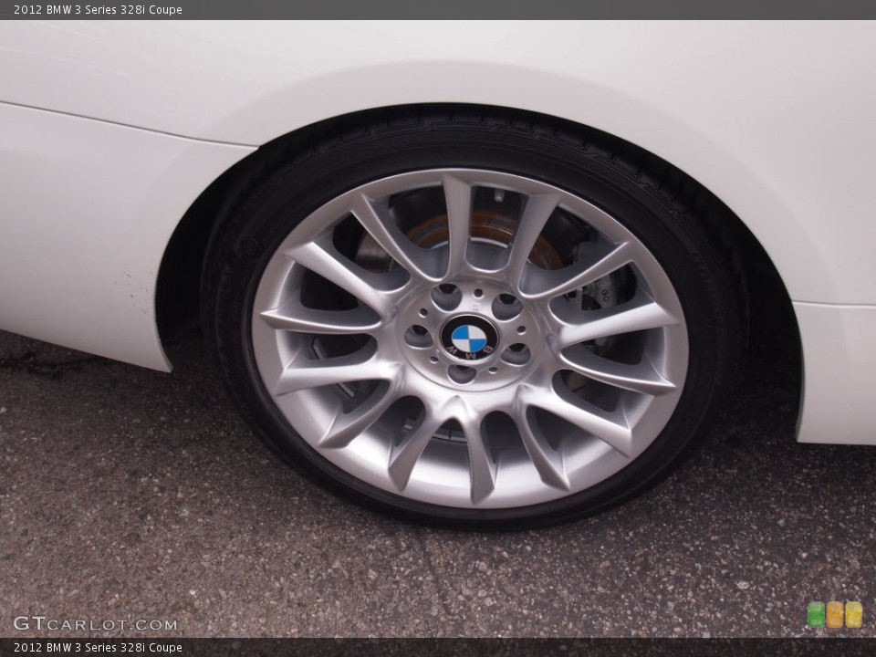 2012 BMW 3 Series 328i Coupe Wheel and Tire Photo #80193193