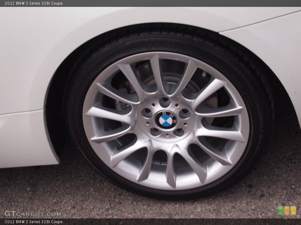 2012 BMW 3 Series 328i Coupe Wheel and Tire Photo #80193253
