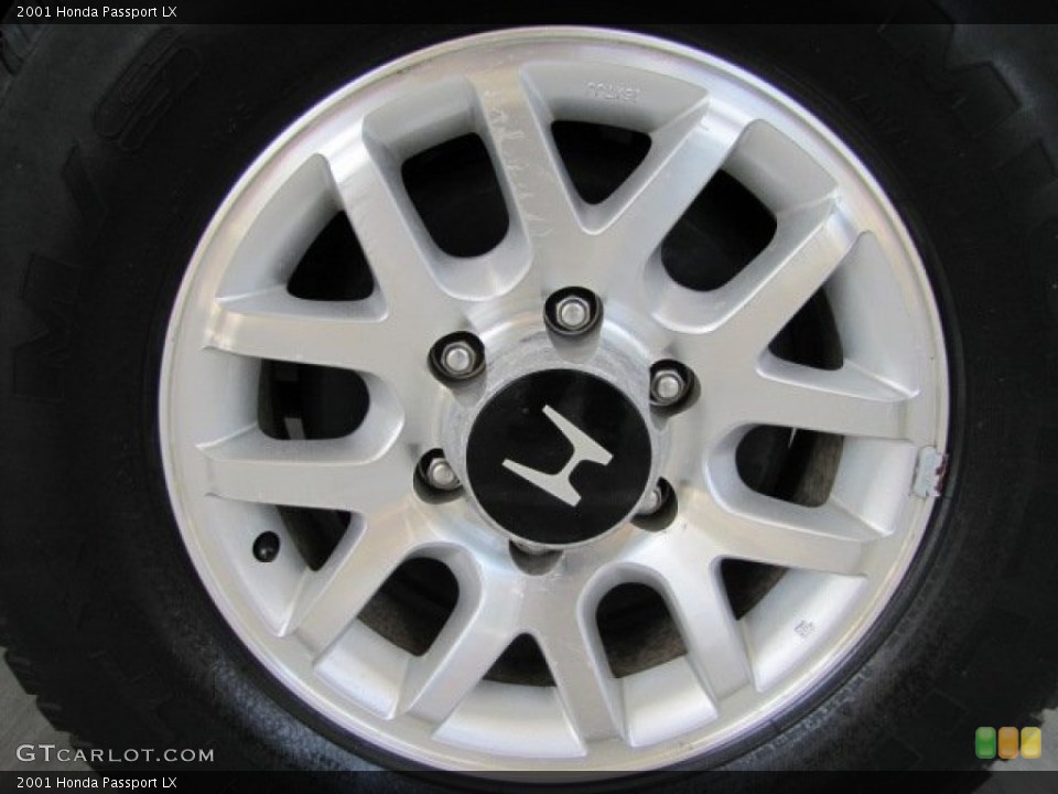 2001 Honda Passport LX Wheel and Tire Photo #80196952