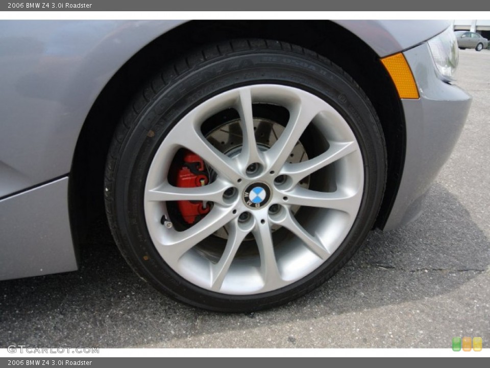 2006 BMW Z4 3.0i Roadster Wheel and Tire Photo #80199936