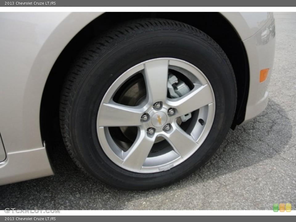 2013 Chevrolet Cruze LT/RS Wheel and Tire Photo #80200304