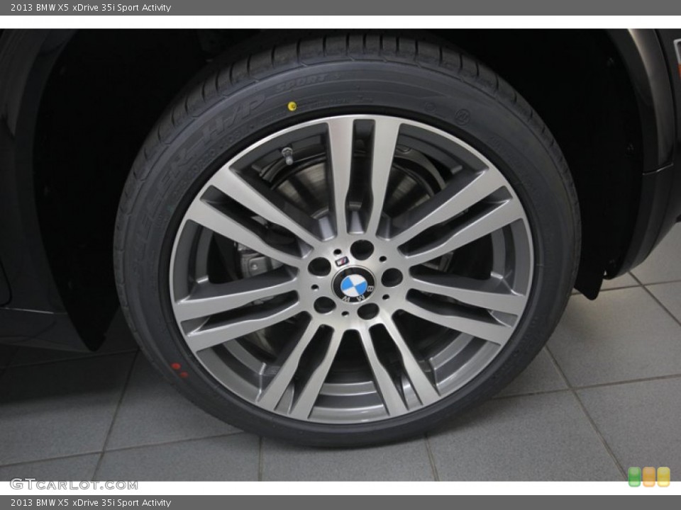 2013 BMW X5 xDrive 35i Sport Activity Wheel and Tire Photo #80201359
