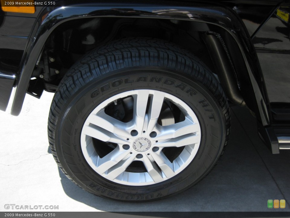 2009 Mercedes-Benz G 550 Wheel and Tire Photo #80202706