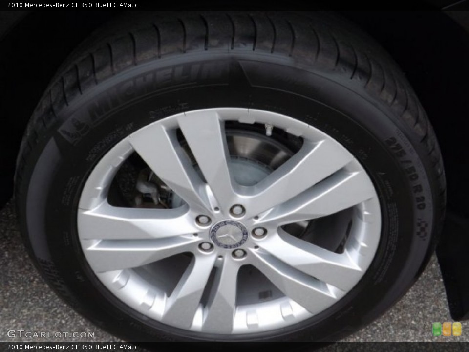 2010 Mercedes-Benz GL 350 BlueTEC 4Matic Wheel and Tire Photo #80202787