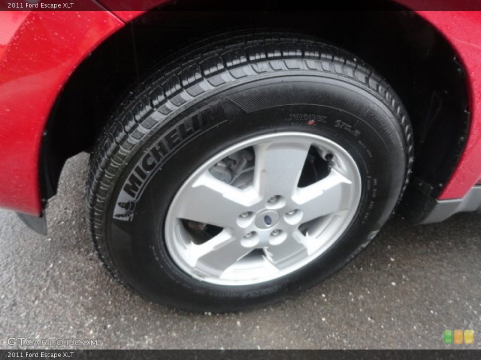 2011 Ford Escape XLT Wheel and Tire Photo #80207953