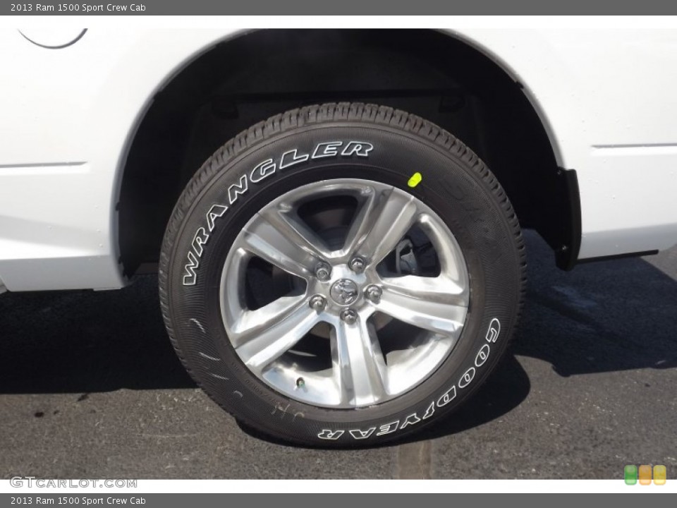 2013 Ram 1500 Sport Crew Cab Wheel and Tire Photo #80220286