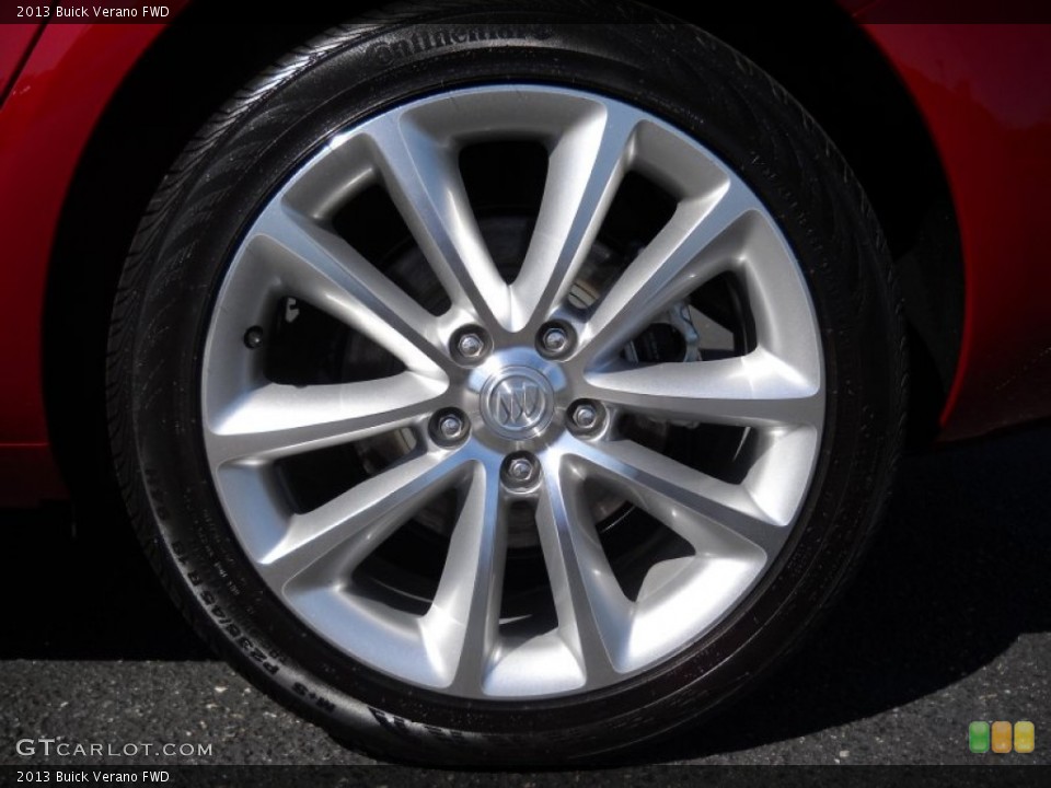 2013 Buick Verano FWD Wheel and Tire Photo #80226278