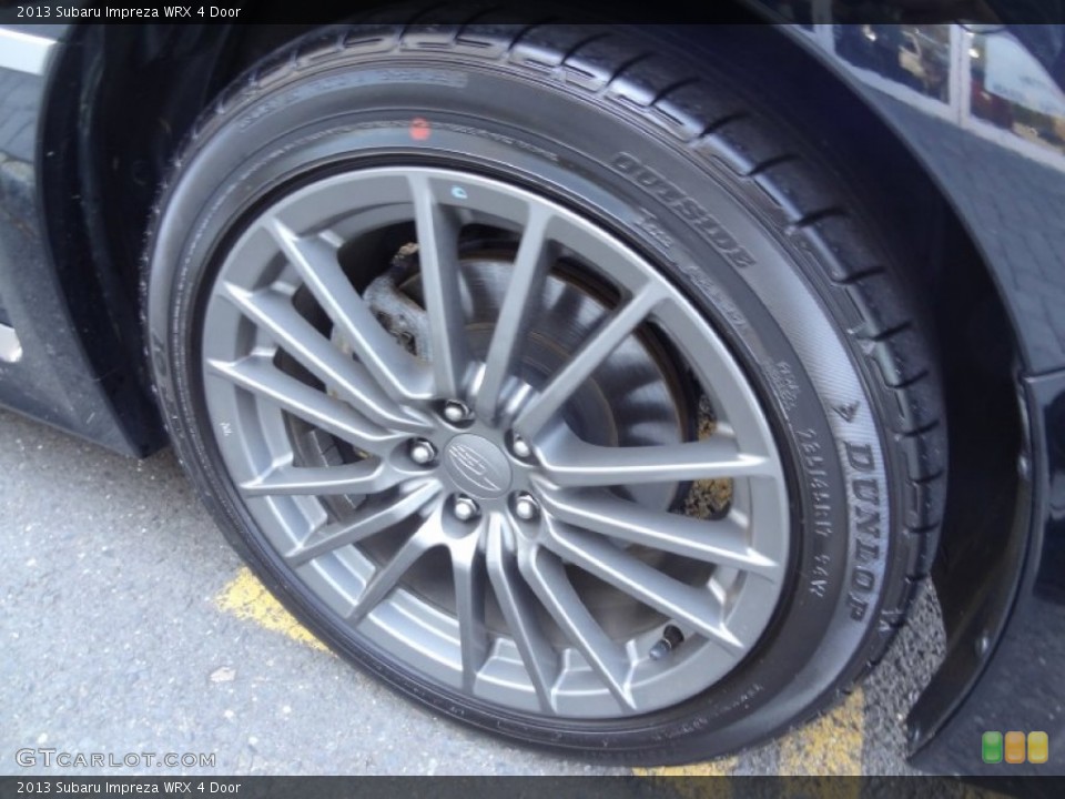2013 Subaru Impreza WRX 4 Door Wheel and Tire Photo #80230646