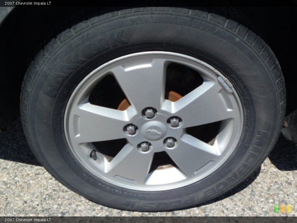 2007 Chevrolet Impala LT Wheel and Tire Photo #80237498