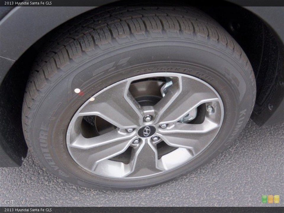 2013 Hyundai Santa Fe GLS Wheel and Tire Photo #80239826