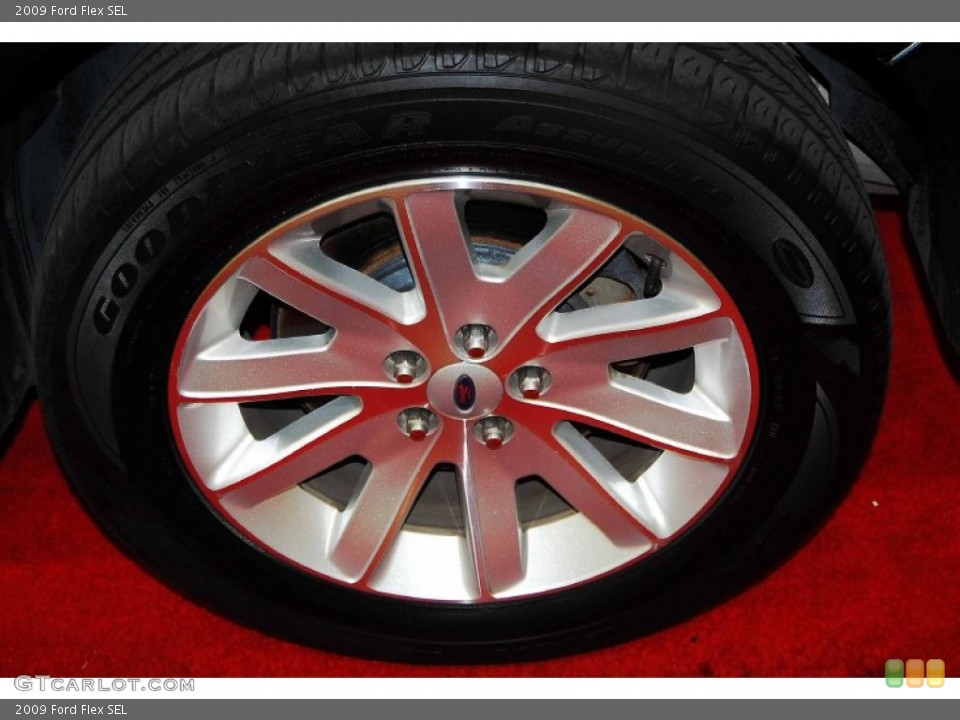 2009 Ford Flex SEL Wheel and Tire Photo #80244851