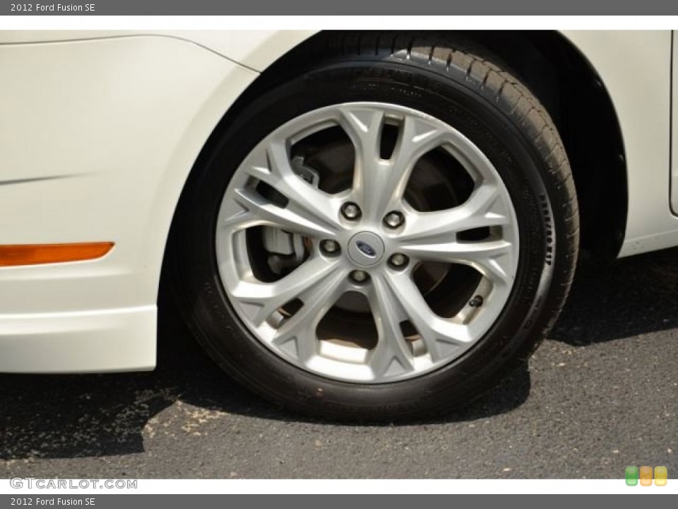 2012 Ford Fusion SE Wheel and Tire Photo #80253132