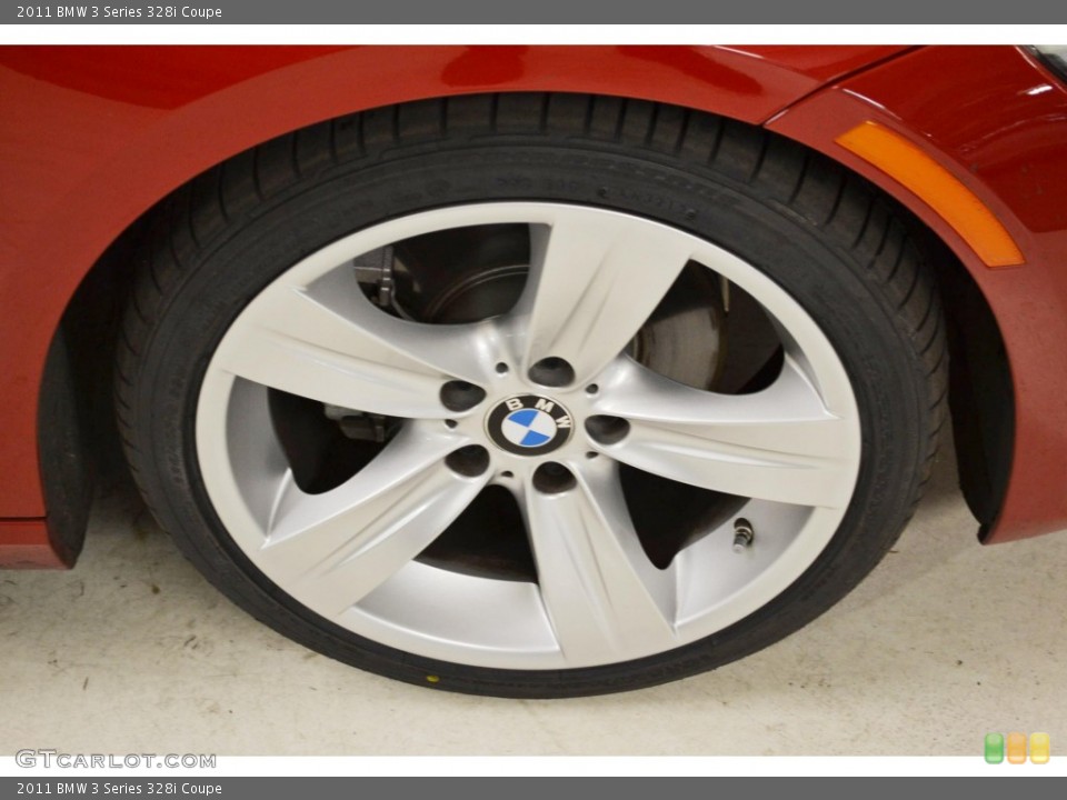 2011 BMW 3 Series 328i Coupe Wheel and Tire Photo #80258473